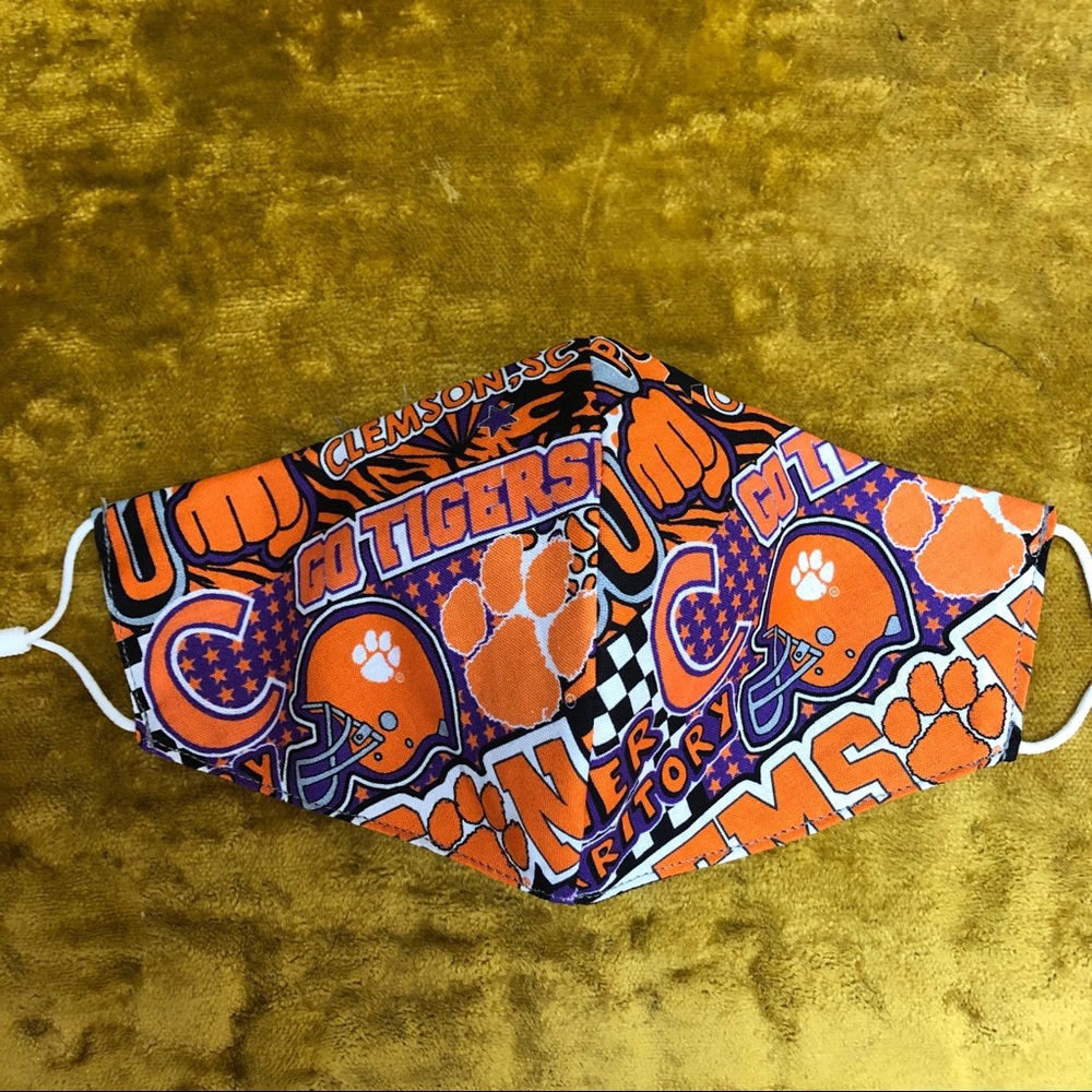Clemson Mask w filter